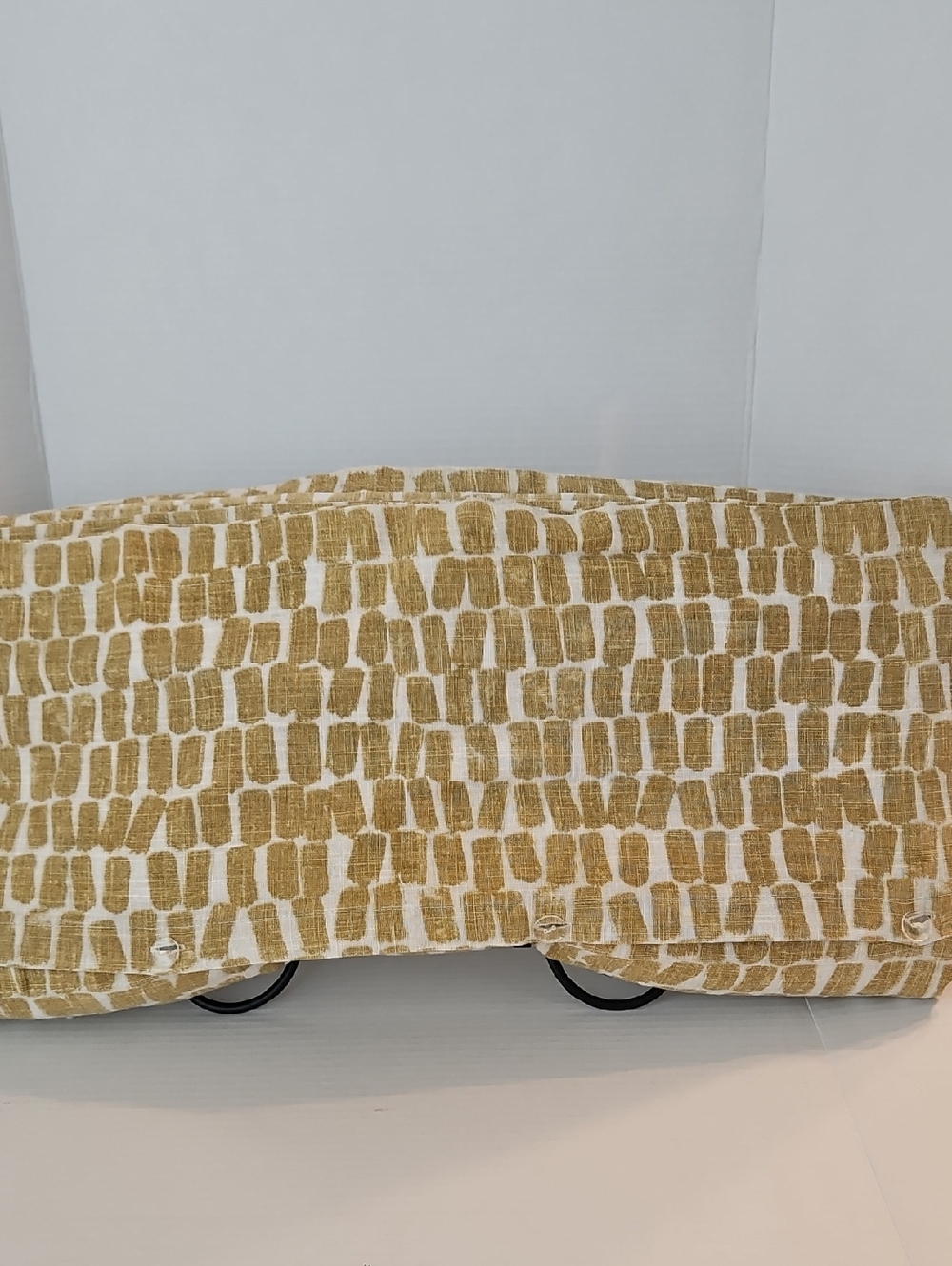 The Company Store Mid-Century Block Pattern Cotton King Duvet Cover